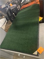 Large green Hudlows Commercial Rug Green