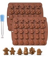Christmas Candy Silicone 3D Mould,gingerbread