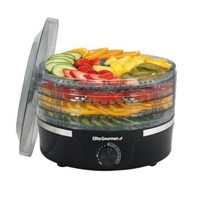 Gourmet 5 Tier Black Food Dehydrator with