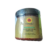 Tropic isle Jamaican black caster oil hair food
