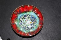 An Enamel on Copper Bowl