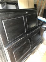 Black Queen Bed & Foundation