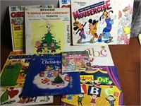 Vtg Disney Childrens Vinyl Records Mousercise Etc