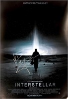 Autograph Interstellar Poster