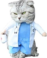 NEW (S) Dog Cat Doctor Costume