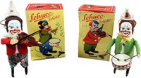 TWO BOXED SCHUCO CLOWNS