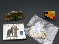 VINTAGE JAYCEE PINS