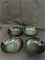 4 Stoneware Bowls - Excellent Condition