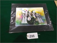 Signed Pittsburgh Steelers Print