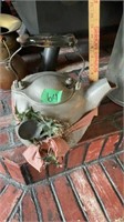 Heavy metal vintage teapot