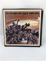 50 Years of Jazz Greats LP Set