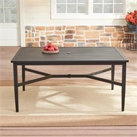 $165 Outdoor Patio Dining Table-small dent