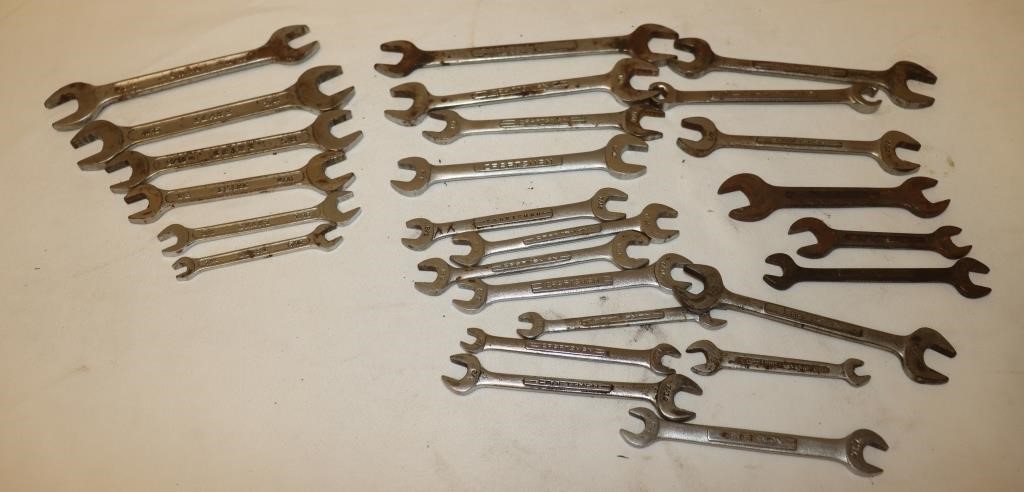26 Craftsman SAE open end Wrenches 1/4"-3/4"
