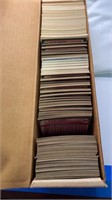 Full box of baseball cards