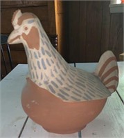 Vintage Painted Ceramic "Chicken" Bank