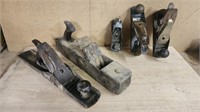 Group of vintage wood planers