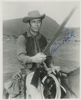 Bonanza Pernell Roberts signed photo. GFA Authenti