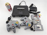 Console Nintendo N64 fonctionnelle Avec Jeux