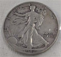 1942 SILVER WALKING LIBERTY HALF DOLLAR
