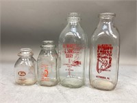 Purity Dairy Farm, Belle & More Milk Bottles