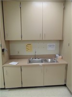 Upper & Lower Cabinets + Sink from Room #501