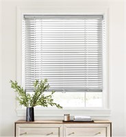 LazBlinds Cordless 1" Aluminum Horizontal Mini Bli