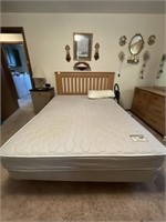 bed and bed frame