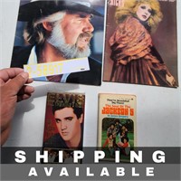 Vintage Music Artist Posters & Booklets -Elvis etc