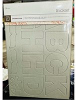 New-Basic Grey’s Chipboard Collection - Thickset