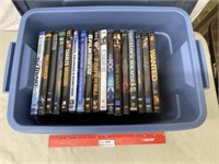 Rough Neck Tote Lot of DVD Movies