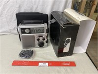 Eton Portable Radio with Case and Box