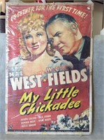 ca. 1940 My Little Chickadee Movie Poster