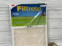 2-Filtrete Pollen Air Filter 700 MPR 20x30x1