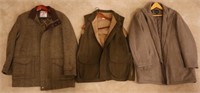 3pc Men's Coats & Vest SzXL, 56 & XXl