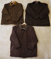 3pc Men's Coats SzXL & 3xl