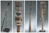 4 West African style objects. 20th century.