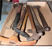 7 VARIOUS HAMMERS