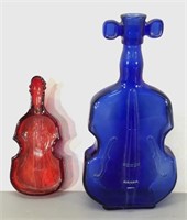 Fiddle Bottle & Ashtray