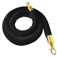 Black Velvet Stanchion Rope  60-Inch 12 pack