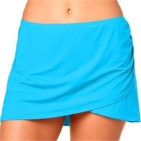 Solid Cover Up Skirt - Bikini Bottom Skirt -Size L