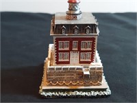 New London Ledge Lighthouse Resin Figure.