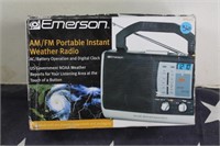 Emerson Portable Weather Radio