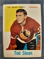 1960-61 Topps NHL Todd Sloan Card #51