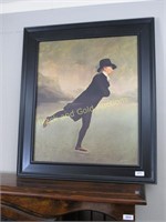 Large Henry Raeburn Skater Print