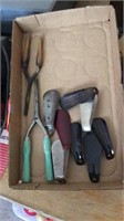 Old shoe horns and curling irons