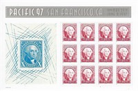 Pacific '97 San Francisco Stamp Set. May 29-June 8