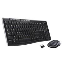 Without Dongle - Logitech MK270 Wireless K