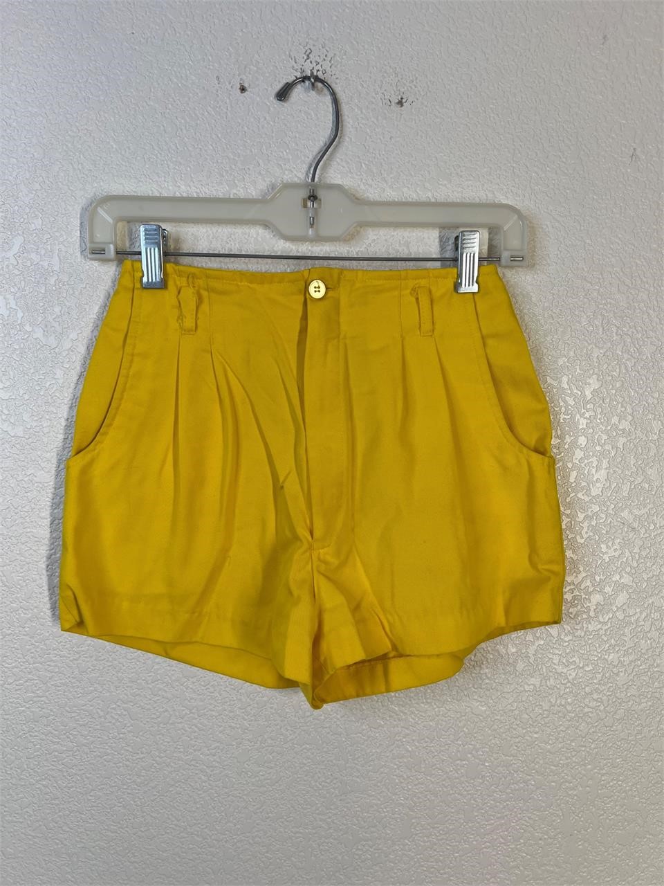 Vintage Yellow Femme Shorts