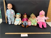 Lot of 6 dolls-see description