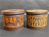 Krause Late 80’s Geometric Pottery Containers